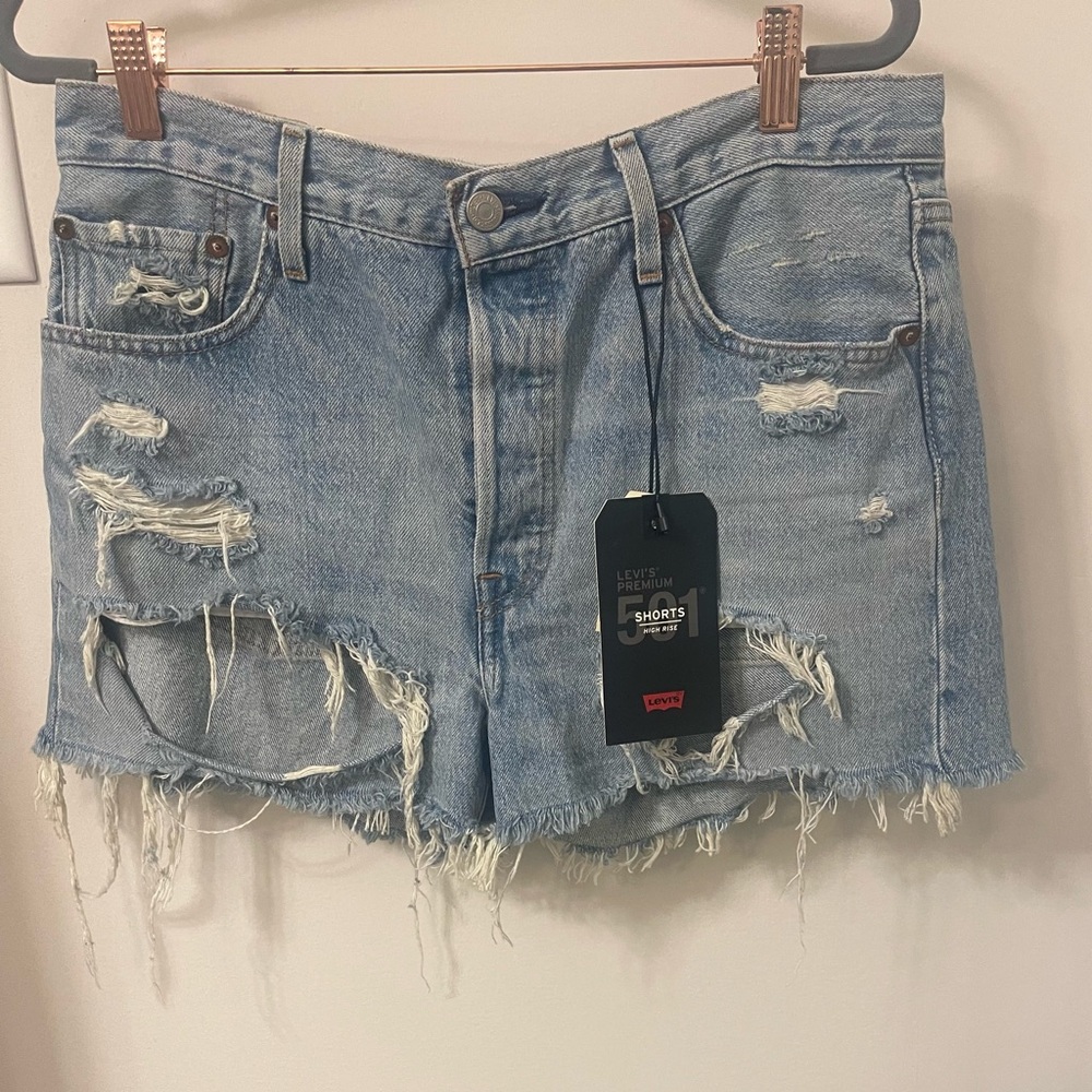 Levi’s 501 denim shorts brand new